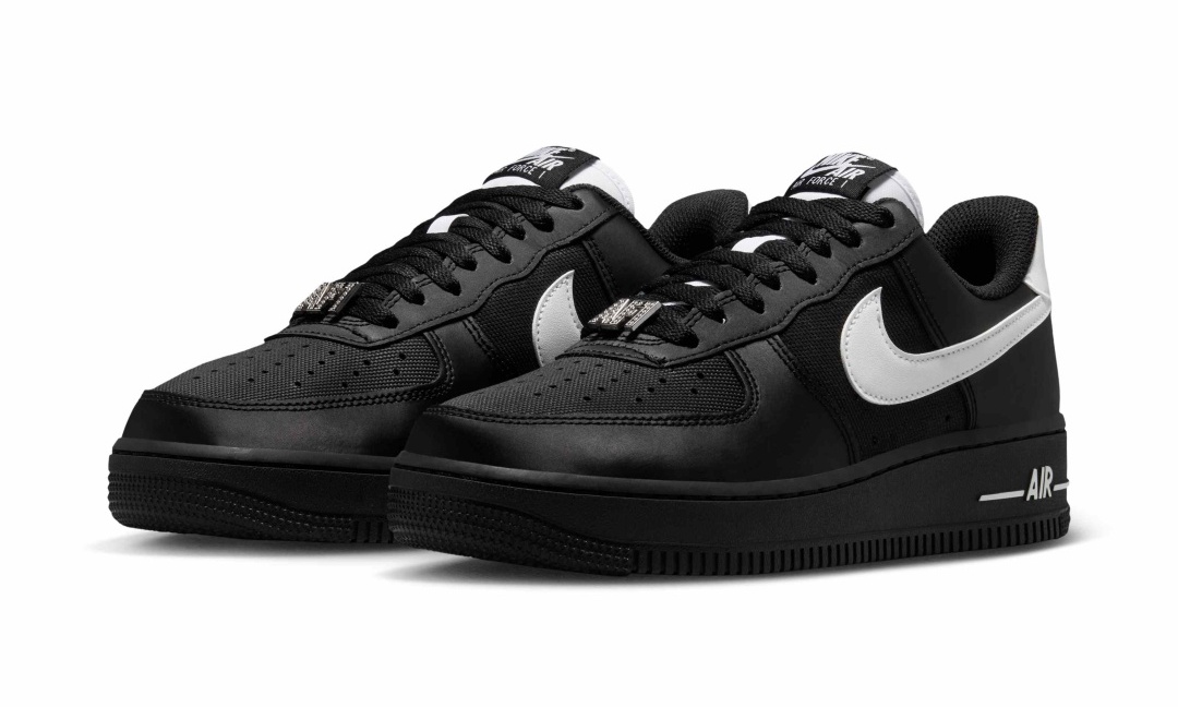 【2026年 6/17 発売】NIKE AIR FORCE 1 07 LOW SE HRDWR “Black/Metallic Silver” (ナイキ エア フォース 1 ロー “ブラック/メタリックシルバー”) [IV4721-001]