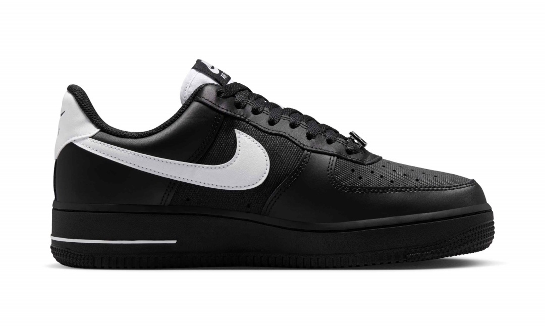【2026年 6/17 発売】NIKE AIR FORCE 1 07 LOW SE HRDWR “Black/Metallic Silver” (ナイキ エア フォース 1 ロー “ブラック/メタリックシルバー”) [IV4721-001]