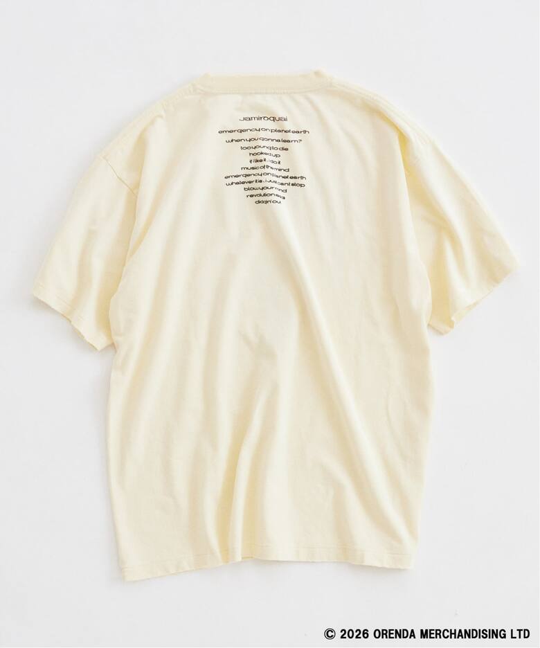 JOURNAL STANDARD relume × Jamiroquai 別注 “フェードプリント Tシャツ”が2026年 7月中旬 発売 (ジャーナルスタンダード ジャミロクワイ)