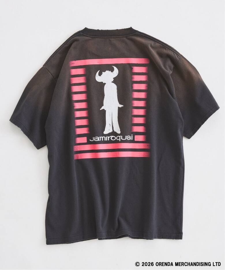 JOURNAL STANDARD relume × Jamiroquai 別注 “フェードプリント Tシャツ”が2026年 7月中旬 発売 (ジャーナルスタンダード ジャミロクワイ)