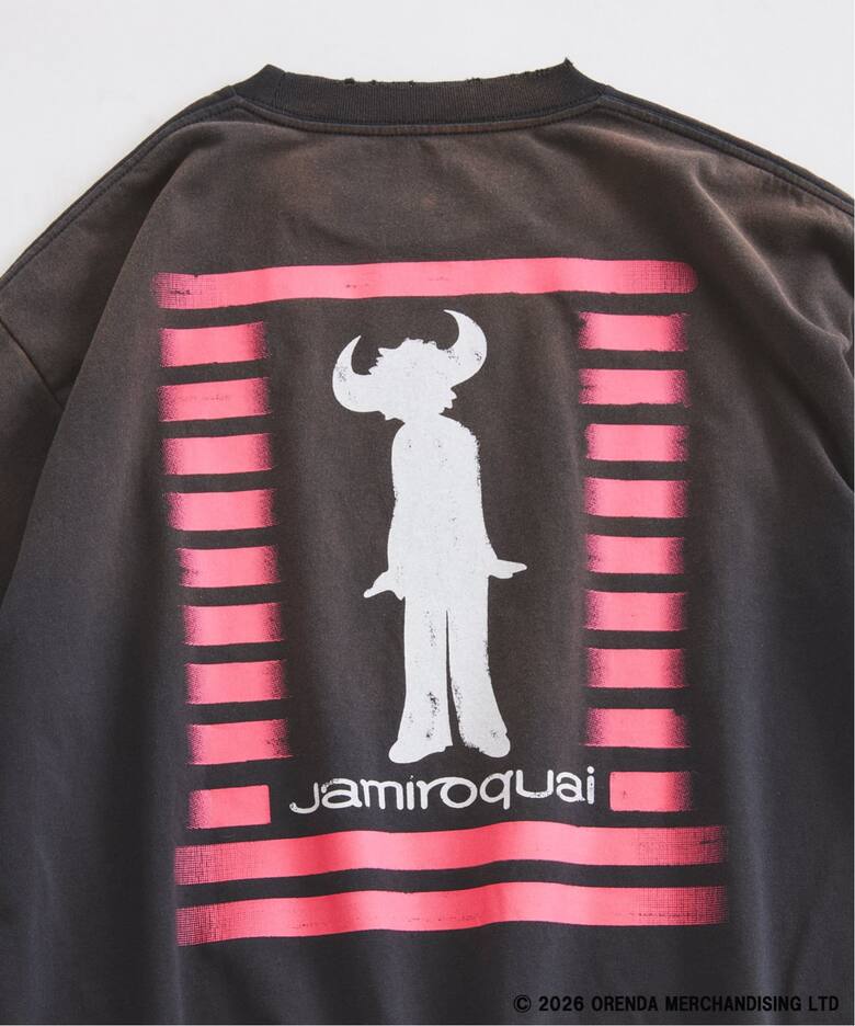 JOURNAL STANDARD relume × Jamiroquai 別注 “フェードプリント Tシャツ”が2026年 7月中旬 発売 (ジャーナルスタンダード ジャミロクワイ)