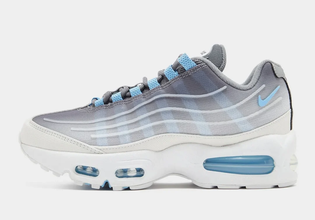 【2026年 発売予定】NIKE AIR MAX 95 BIG BUBBLE TECH “Smoke Grey/Football Blue” (ナイキ エア マックス ビッグバブル テック “スモークグレー/フットボールブルー”) [IH7853-003]