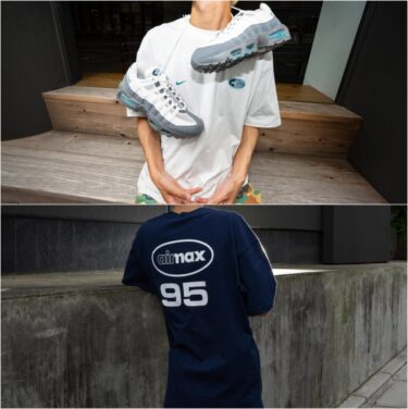 NIKE AIR MAX 95 BIG BUBBLE "DUSTY CACTUS"とフックした「NIKE NSW AIR MAX 95 S/S T-SHIRT」が2026年 7/1 発売 (ナイキ エア マックス "ダスティカクタス") [IU5689-121/IU5689-451]