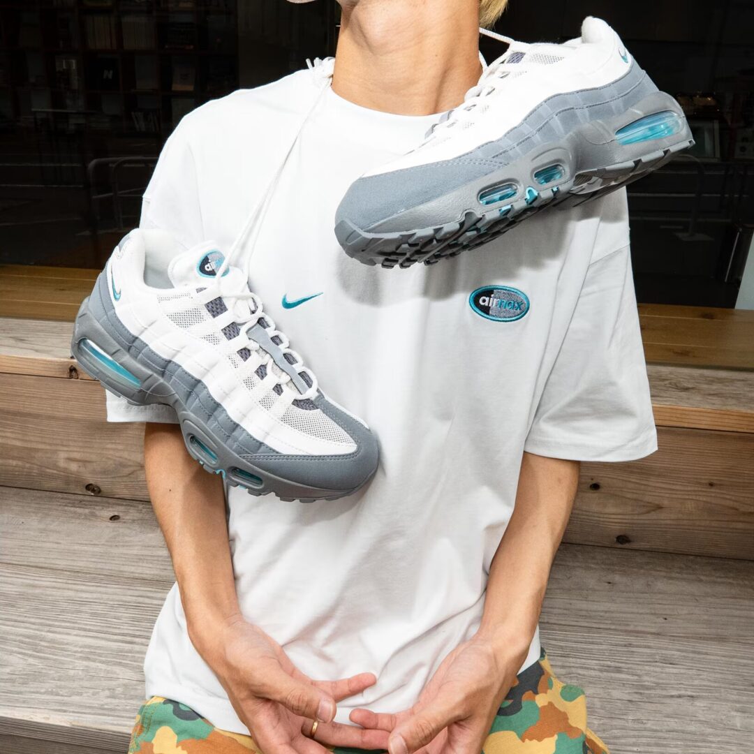 NIKE AIR MAX 95 BIG BUBBLE “DUSTY CACTUS”とフックした「NIKE NSW AIR MAX 95 S/S T-SHIRT」が2026年 7/1 発売 (ナイキ エア マックス “ダスティカクタス”) [IU5689-121/IU5689-451]