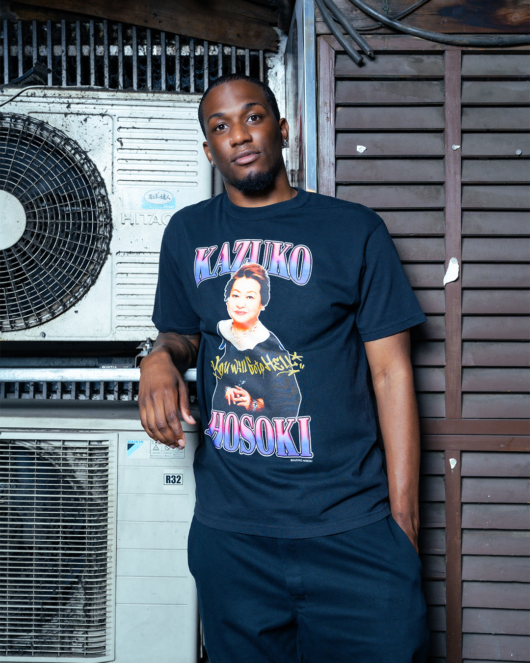 HOMEGAMEから細木数子をフィーチャーしたLEGENDARY RAP TEES COLLECTIONがHOMEGAME TOKYOにて2026年 6/19 発売 (ホームゲーム KAZUKO HOSOKI)