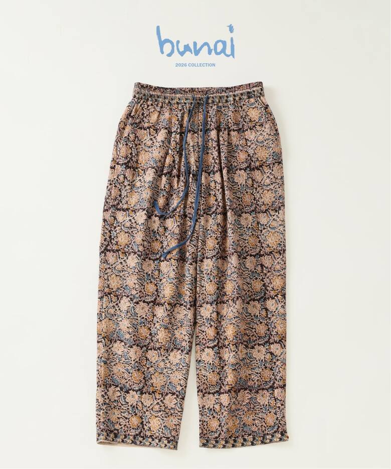 JOURNAL STANDARD relume × bunai 別注 “カラマカリ プリント オープンカラー 半袖シャツ & イージーパンツ”2026年 7月下旬 発売 (ブナイ ジャーナルスタンダード)