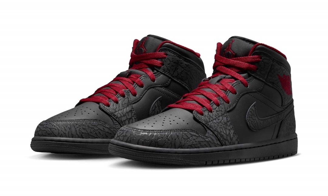 【2026年 7/1 発売】NIKE AIR FORCE 1 MID SE “Black/Tough Red” (ナイキ エア フォース 1 ミッド “ブラック/タフレッド”) [IX3527-010]