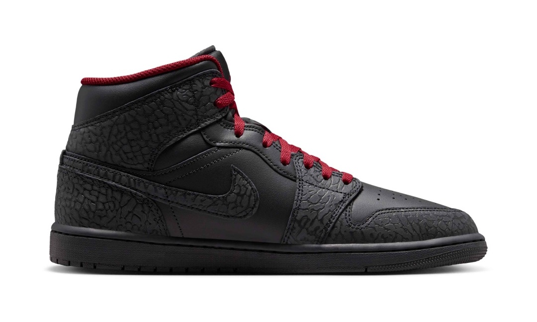 【2026年 7/1 発売】NIKE AIR JORDAN 1 MID SE “Black/Tough Red” (ナイキ エア ジョーダン 1 ミッド “ブラック/タフレッド”) [IX3527-010]