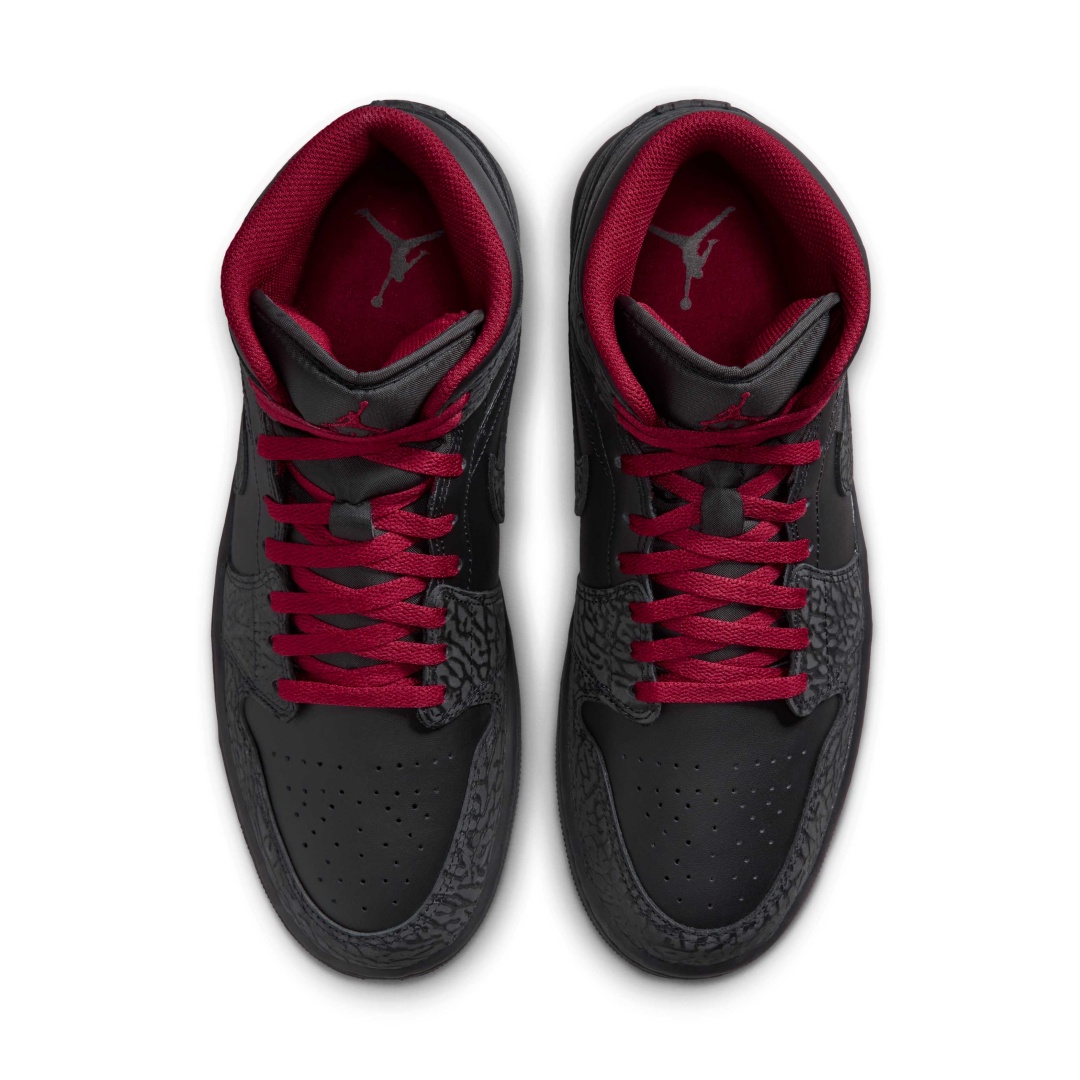 【2026年 7/1 発売】NIKE AIR JORDAN 1 MID SE “Black/Tough Red” (ナイキ エア ジョーダン 1 ミッド “ブラック/タフレッド”) [IX3527-010]