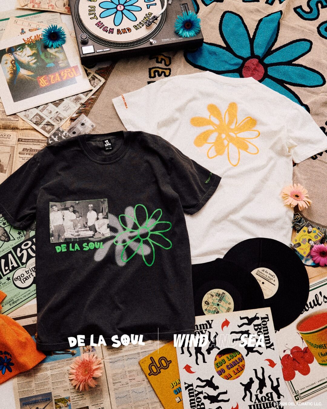 De La Soul × WIND AND SEA コラボアイテムがweb抽選販売 (デ・ラ・ソウル ウィンダンシー)