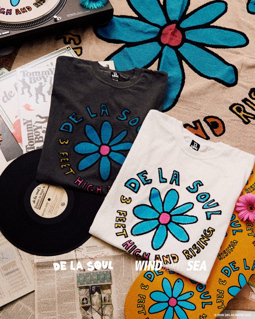 De La Soul × WIND AND SEA コラボアイテムがweb抽選販売 (デ・ラ・ソウル ウィンダンシー)