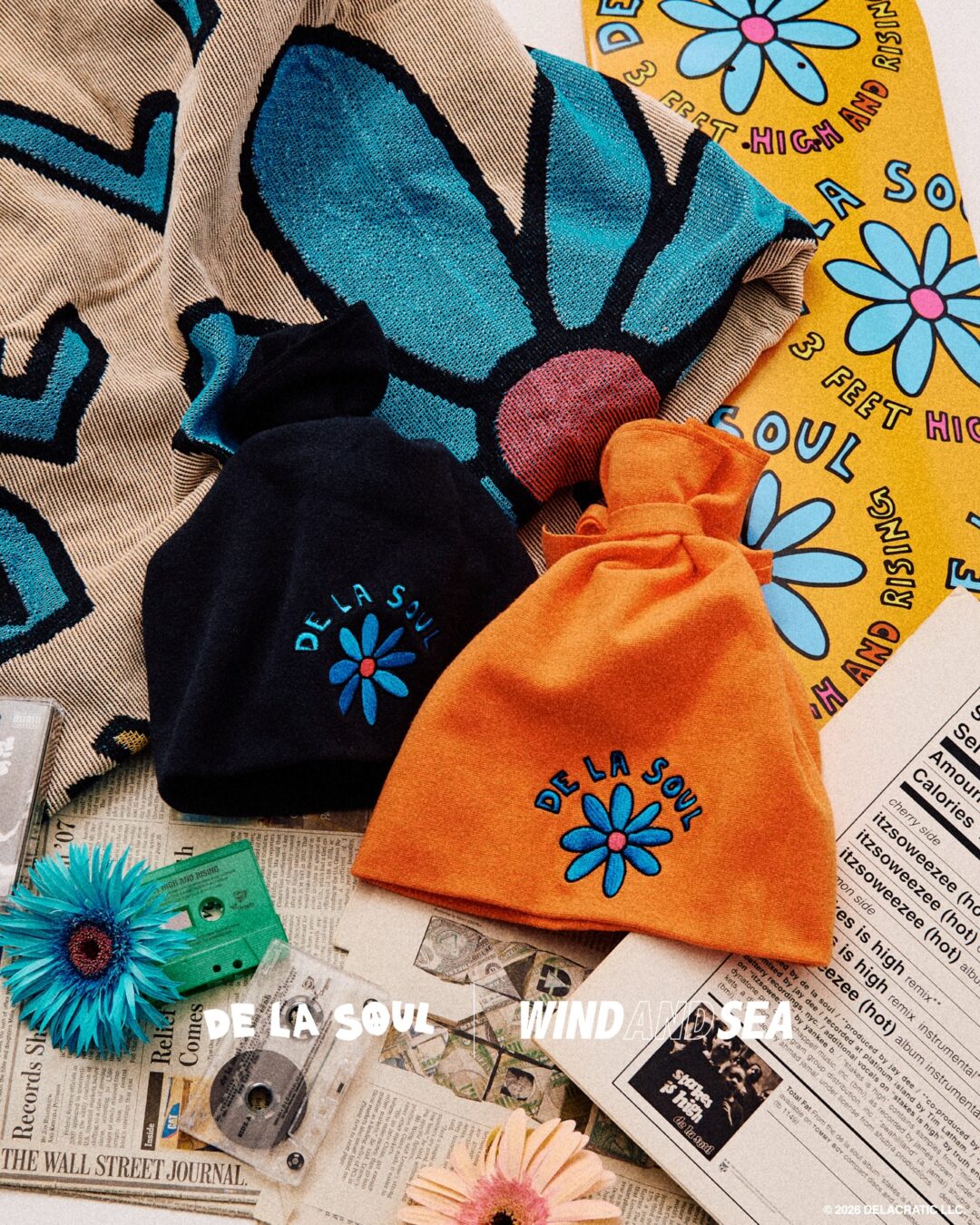 De La Soul × WIND AND SEA コラボアイテムがweb抽選販売 (デ・ラ・ソウル ウィンダンシー)
