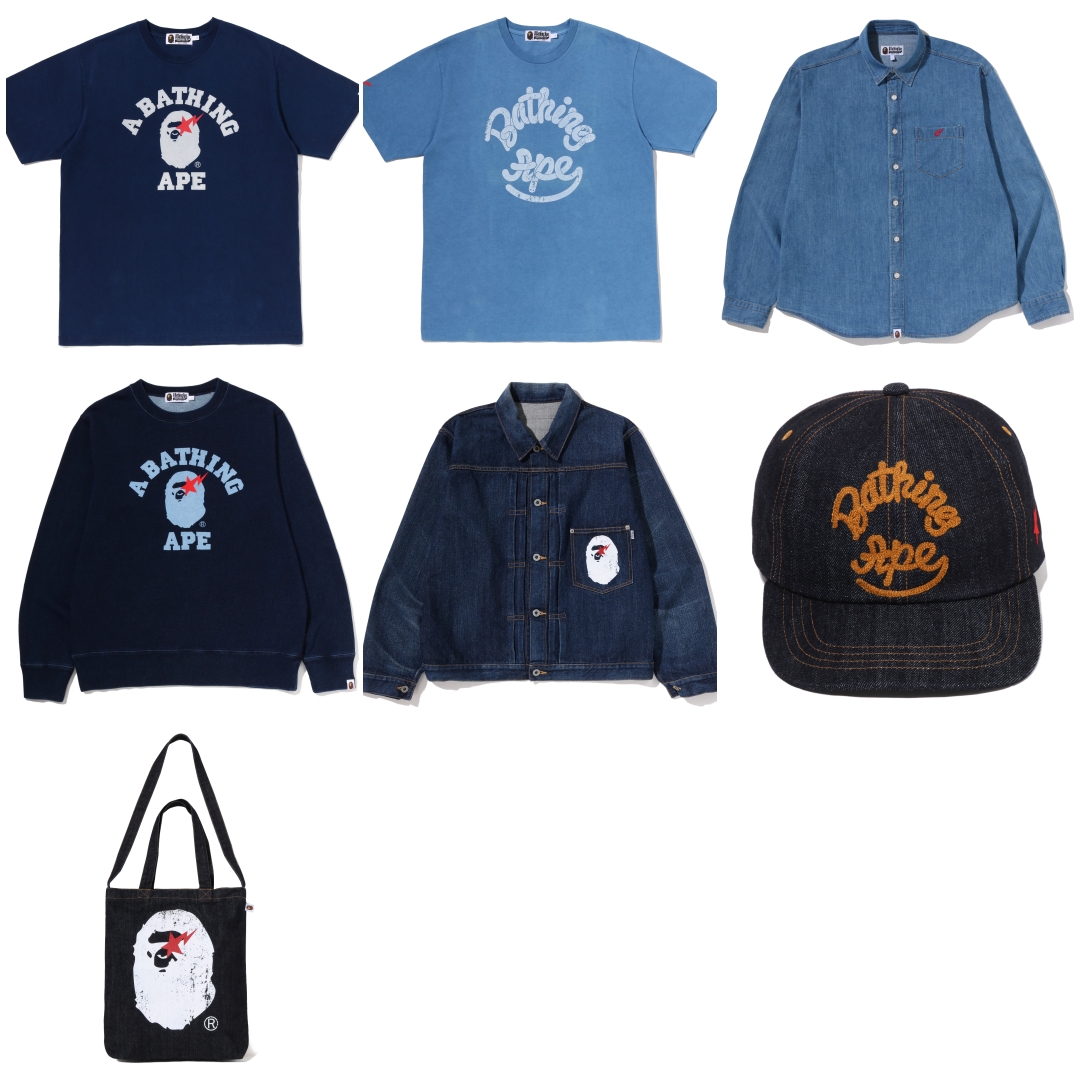 A BATHING APE 2026 SS「JAPAN DENIM COLLECTION」が6/5 & 6/6 発売 (ア ベイシング エイプ ジャパン デニム コレクション 2026年春夏)