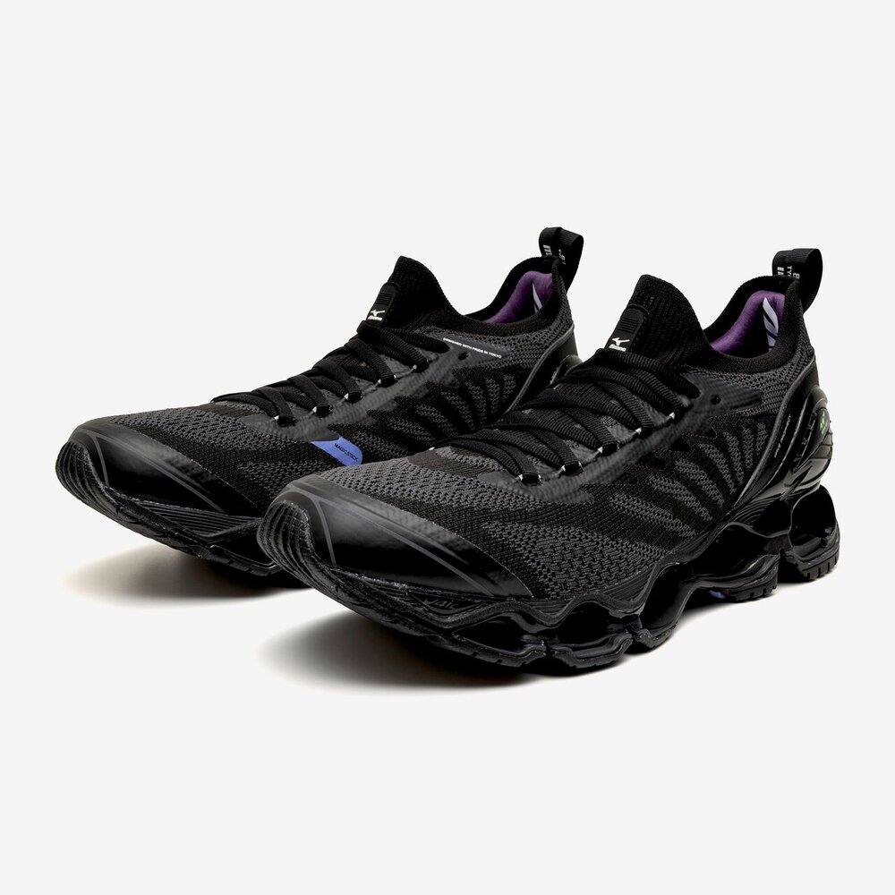 【2026年 7/11 発売】MAGIC STICK × mita sneakers × Mizuno WAVE PROPHECY LS “Black/Purple” (マジックスティック ミタスニーカーズ ミズノ ウェーブ プロフェシー) [D1GD263601]