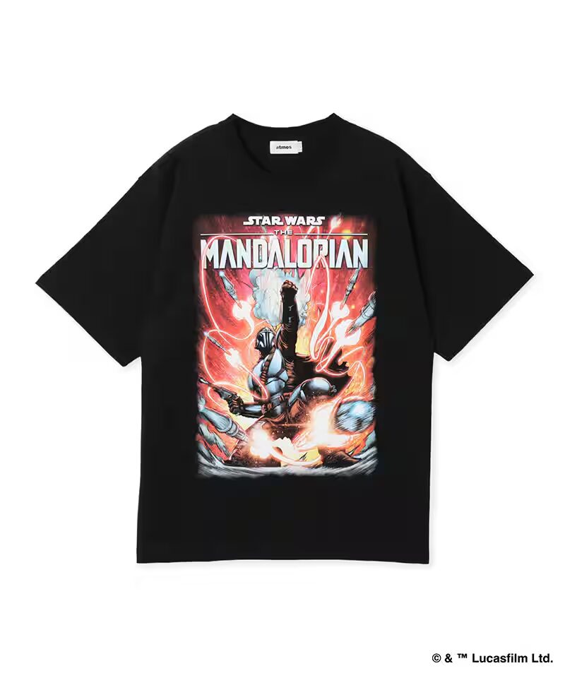 コミック版「THE MANDALORIAN」のアートワークTシャツがアトモスから2026年 6/13 発売 (マンダロリアン atmos STAR WARS スター・ウォーズ)