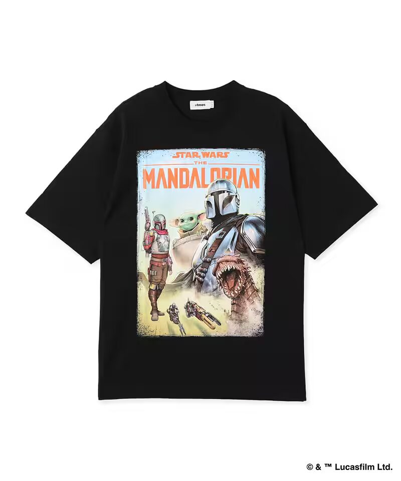 コミック版「THE MANDALORIAN」のアートワークTシャツがアトモスから2026年 6/13 発売 (マンダロリアン atmos STAR WARS スター・ウォーズ)