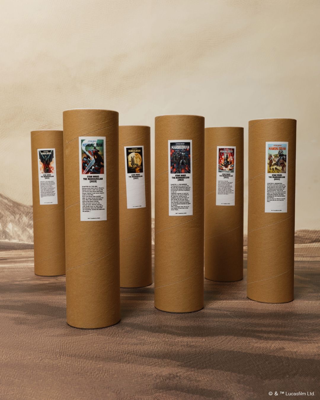 コミック版「THE MANDALORIAN」のアートワークTシャツがアトモスから2026年 6/13 発売 (マンダロリアン atmos STAR WARS スター・ウォーズ)