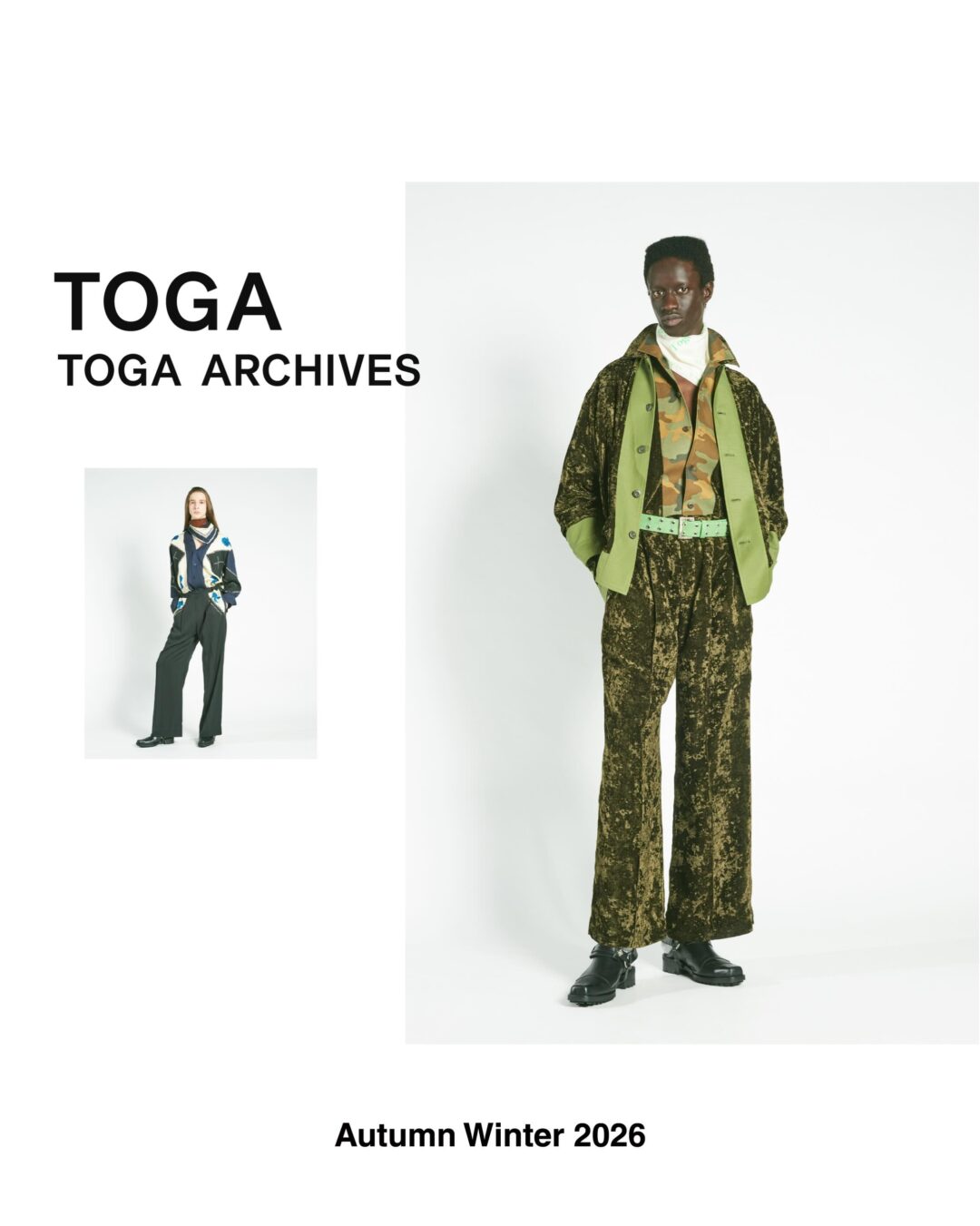 TOGA AUTUMN WINTER 2026 COLLECTION (トーガ 2026年 秋冬 コレクション)