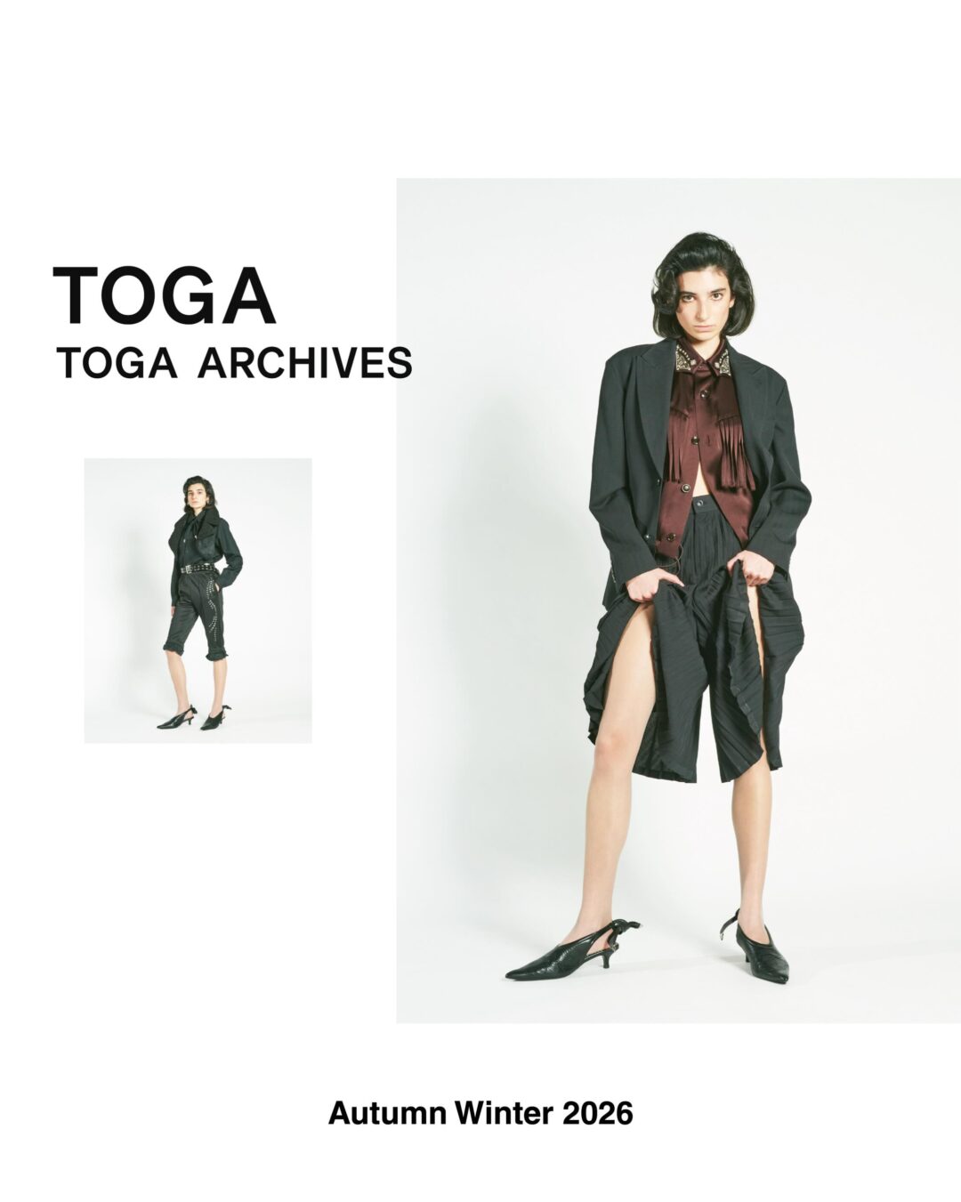 TOGA AUTUMN WINTER 2026 COLLECTION (トーガ 2026年 秋冬 コレクション)