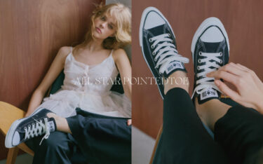CONVERSE ALL STARをシャープに再定義した「POINTEDTOE」シリーズが2026年 6/19 発売 (コンバース オールスター ポインテッドトウ)