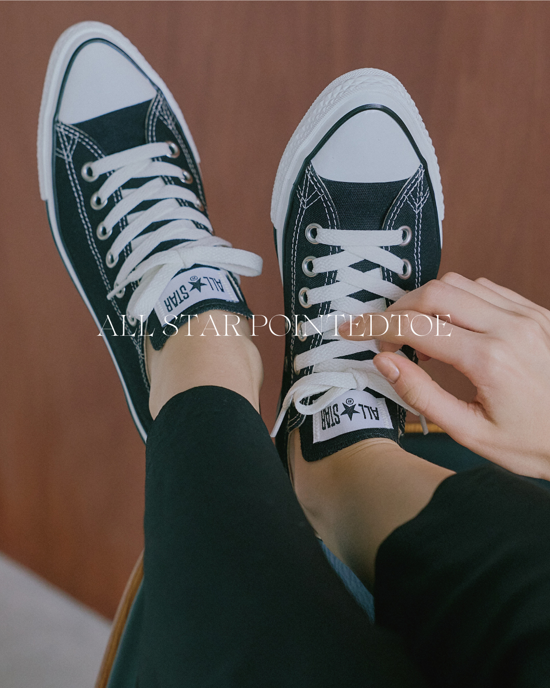 CONVERSE ALL STARをシャープに再定義した「POINTEDTOE」シリーズが2026年 6/19 発売 (コンバース オールスター ポインテッドトウ)