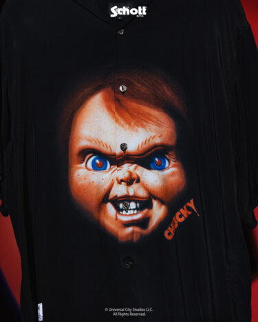 チャイルド・プレイ × Schott “CHUCKY Collectionが2026年 6/19 発売 (ショット Child's Play “チャッキー” コレクション)