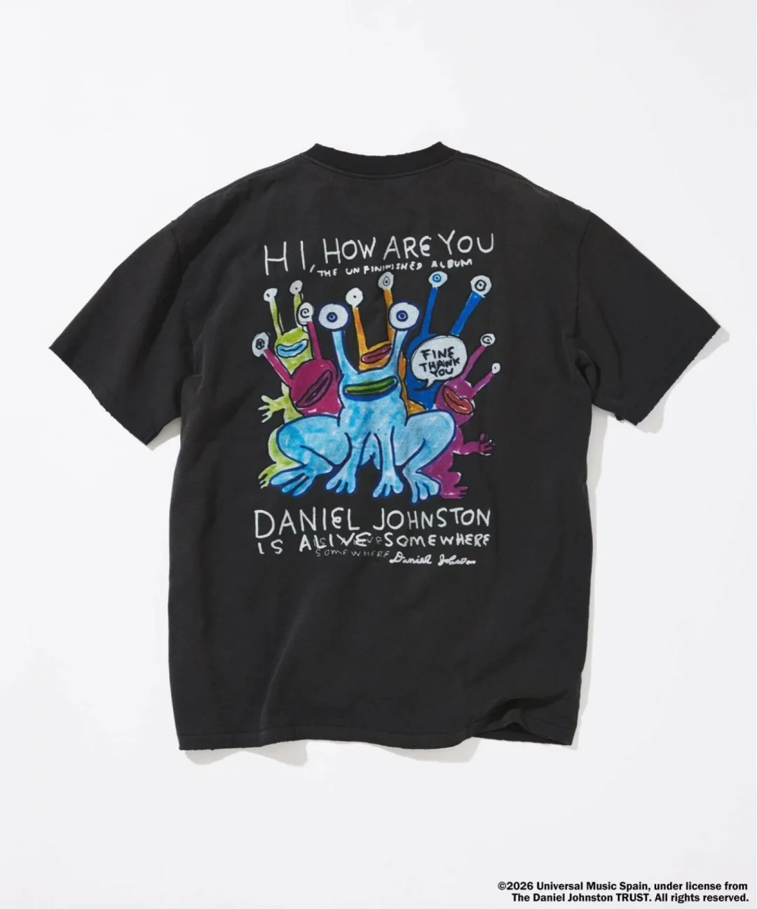 JOURNAL STANDARD × Daniel Johnston 別注 プリント Tシャツが2026年 6月中旬 発売 (ジャーナルスタンダード ダニエル・ジョンストン)