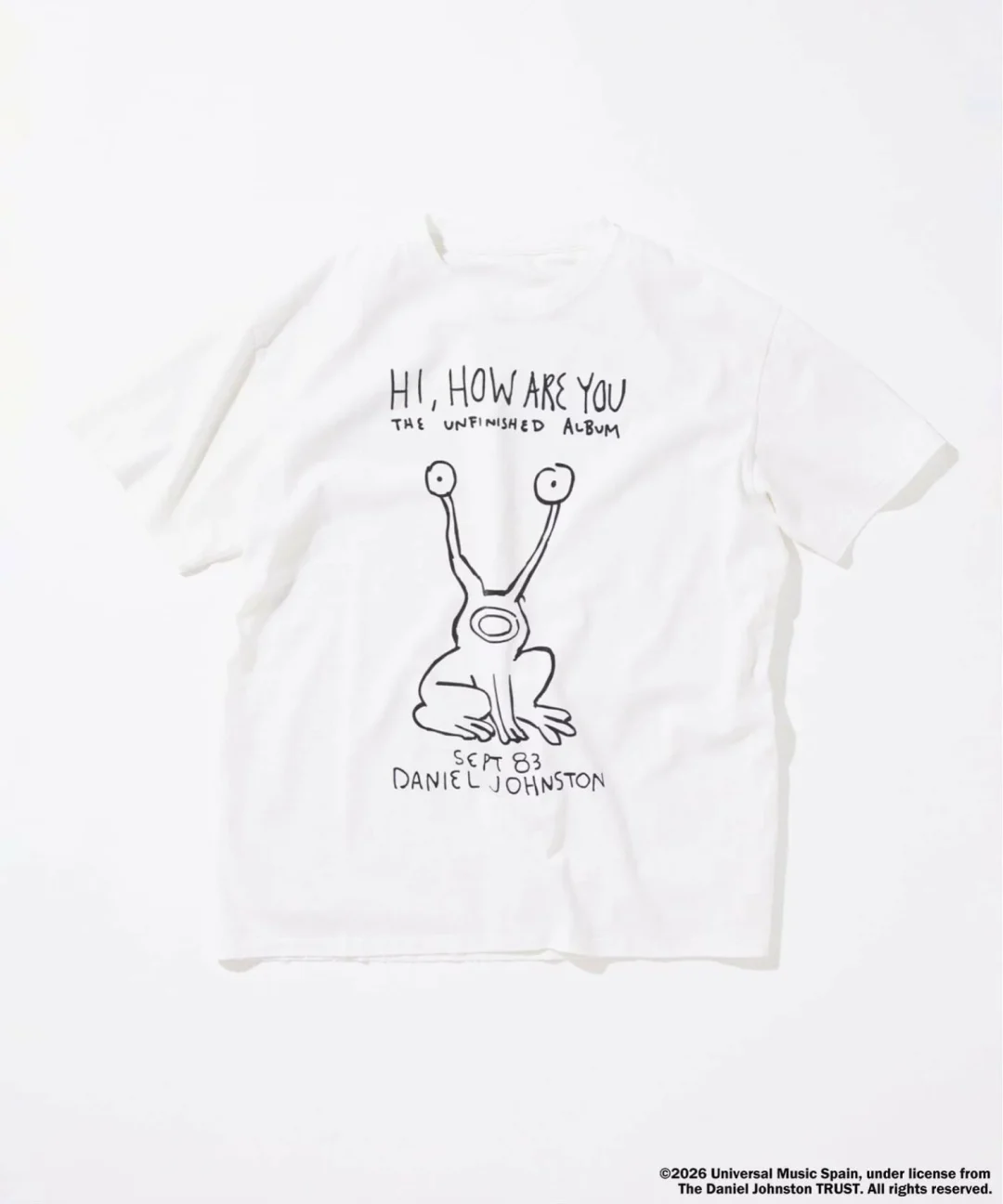 JOURNAL STANDARD × Daniel Johnston 別注 プリント Tシャツが2026年 6月中旬 発売 (ジャーナルスタンダード ダニエル・ジョンストン)