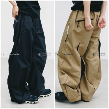 CLESSTE × Plus Phenix 2026 SS 別注 “WINDSTOPPER by GORE-TEX LABS CITY BARREL LEG PANTS”が6/20 発売 (クレスト プラスフェニックス ゴアテックス ウィンドストッパー パンツ)