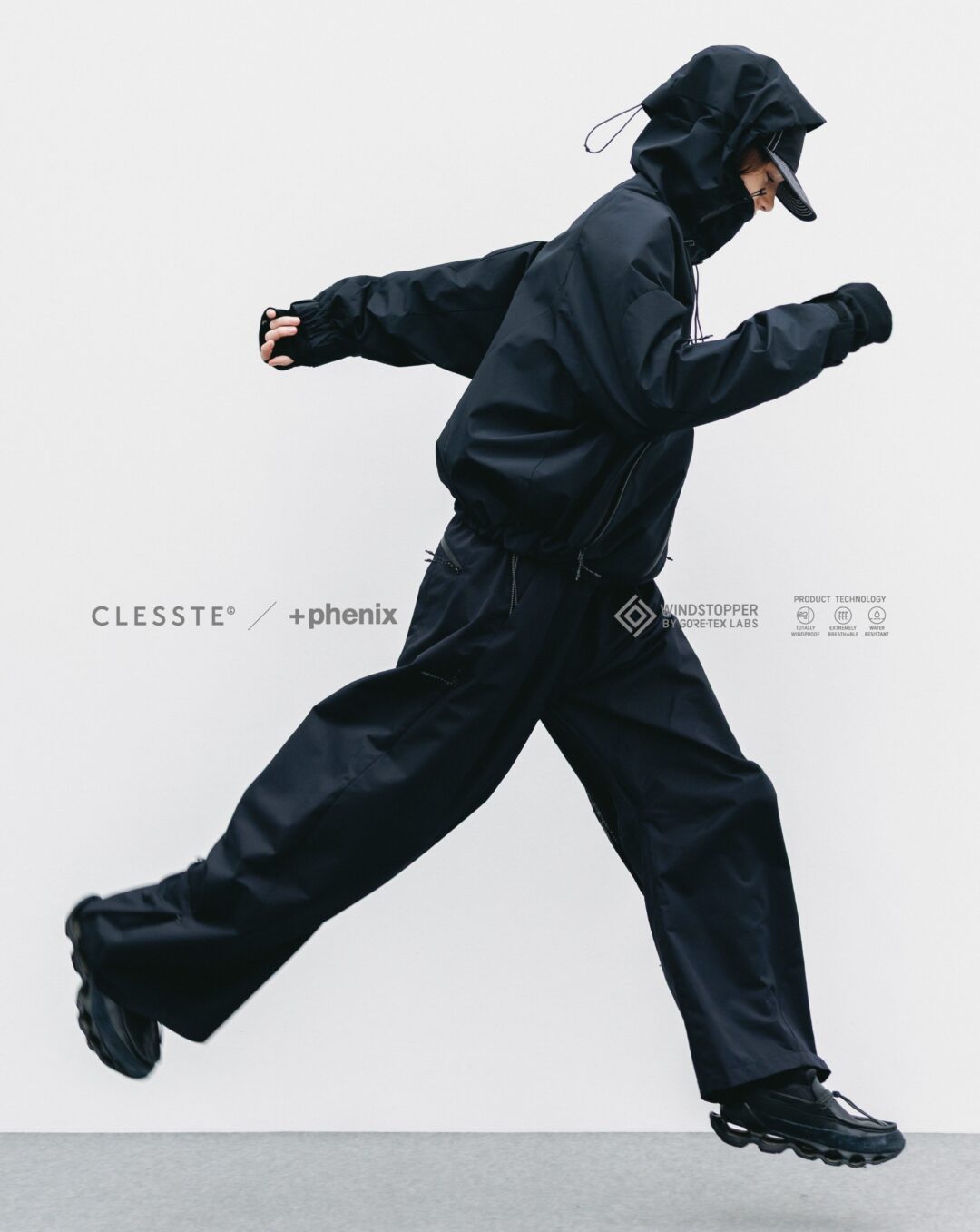 CLESSTE × Plus Phenix 2026 SS 別注 “WINDSTOPPER by GORE-TEX LABS CITY BARREL LEG PANTS”が6/20 発売 (クレスト プラスフェニックス ゴアテックス ウィンドストッパー パンツ)