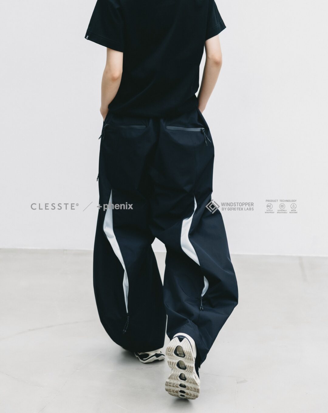 CLESSTE × Plus Phenix 2026 SS 別注 “WINDSTOPPER by GORE-TEX LABS CITY BARREL LEG PANTS”が6/20 発売 (クレスト プラスフェニックス ゴアテックス ウィンドストッパー パンツ)