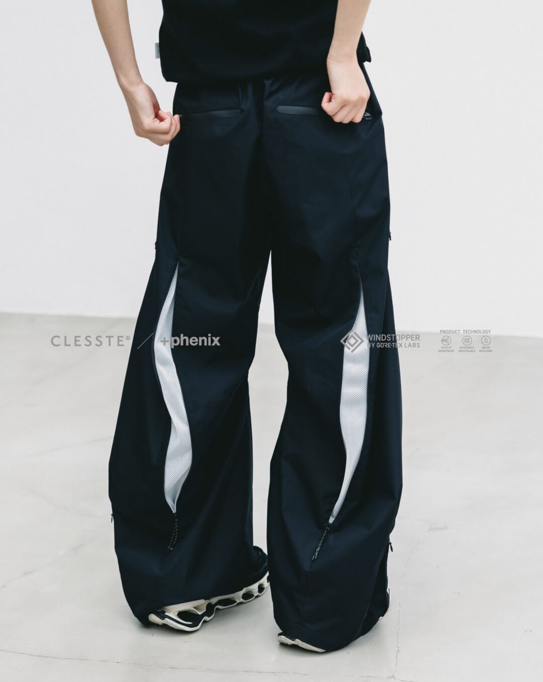 CLESSTE × Plus Phenix 2026 SS 別注 “WINDSTOPPER by GORE-TEX LABS CITY BARREL LEG PANTS”が6/20 発売 (クレスト プラスフェニックス ゴアテックス ウィンドストッパー パンツ)