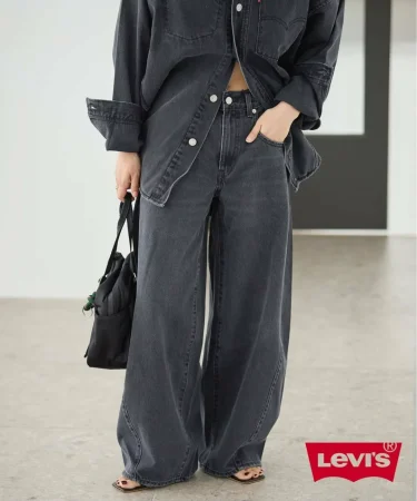JOURNAL STANDARD × Levi’s シリーズに新色ブラックが登場 (ジャーナルスタンダード リーバイス SUPER BAGGY BARREL TWIST SHACKET)