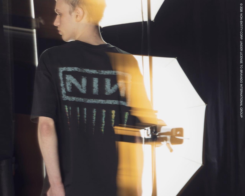 NINE INCH NAILS for monkey time コラボレーションTシャツが2026年 6/5 発売 (ナイン・インチ・ネイルズ モンキータイム)