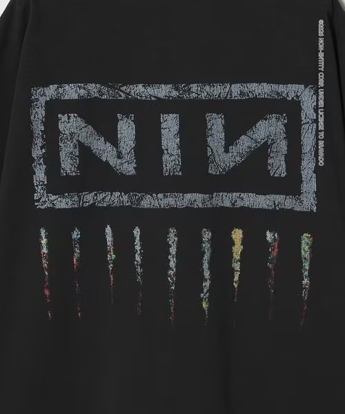 NINE INCH NAILS for monkey time コラボレーションTシャツが2026年 6/5 発売 (ナイン・インチ・ネイルズ モンキータイム)
