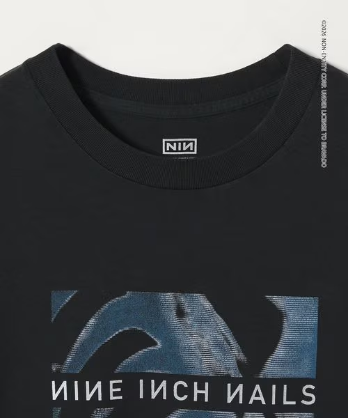 NINE INCH NAILS for monkey time コラボレーションTシャツが2026年 6/5 発売 (ナイン・インチ・ネイルズ モンキータイム)