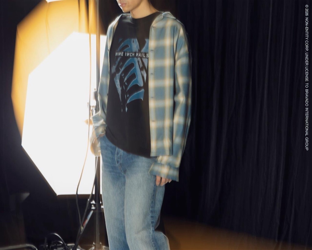NINE INCH NAILS for monkey time コラボレーションTシャツが2026年 6/5 発売 (ナイン・インチ・ネイルズ モンキータイム)