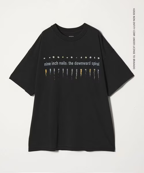 NINE INCH NAILS for monkey time コラボレーションTシャツが2026年 6/5 発売 (ナイン・インチ・ネイルズ モンキータイム)