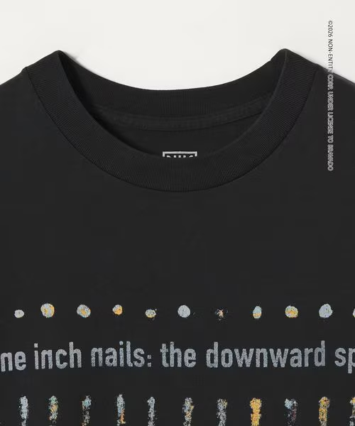 NINE INCH NAILS for monkey time コラボレーションTシャツが2026年 6/5 発売 (ナイン・インチ・ネイルズ モンキータイム)