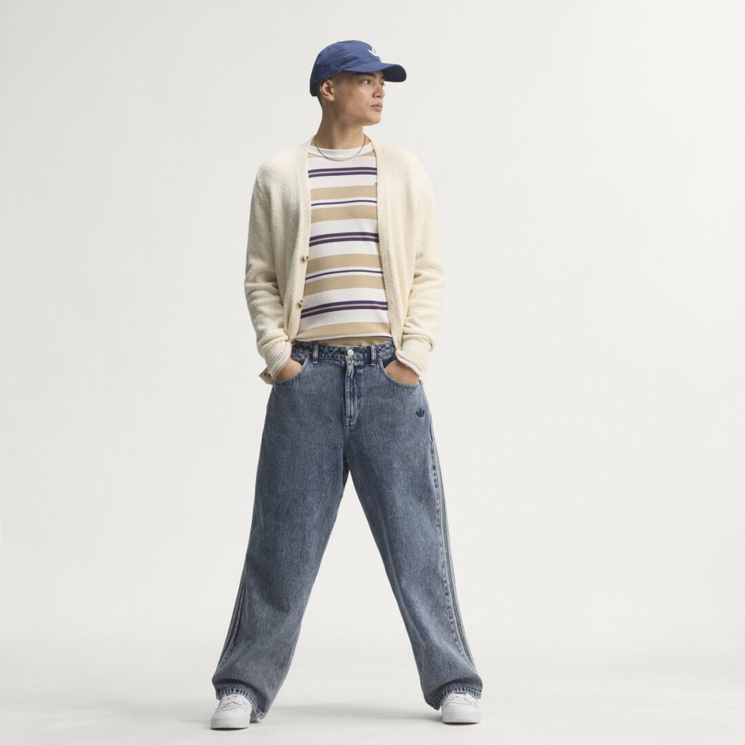 adidas Originals SST DENIM JEANS STRAIGHT LEG “Light Denim”が発売 (アディダス オリジナルス デニム ジーンズ ストレートレッグ “ライトデニム”) [KQ8853]