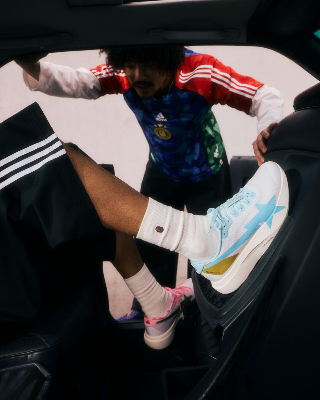 【2026年 7/5 発売】A BATHING APE × adidas ADIZERO EVO SL “BAPE” (ア ベイシング エイプ アディダス アディゼロ エヴォ) [KJ5751]
