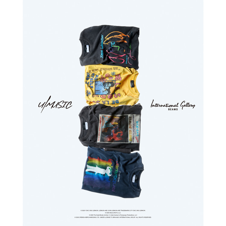 U/MUSIC × International Gallery BEAMS “CULTURE CROSS ICONS"が発売 (インターナショナル ギャラリー ビームス)