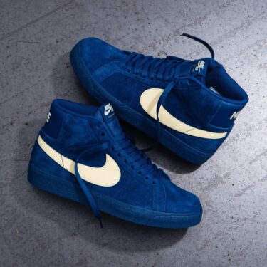 【2026年 発売】NIKE SB ZOOM BLAZER MID "Coastal Blue/Pale Yellow" (ナイキ ズーム ブレーザー ミッド "ブルー/イエロー") [IO0667-400]