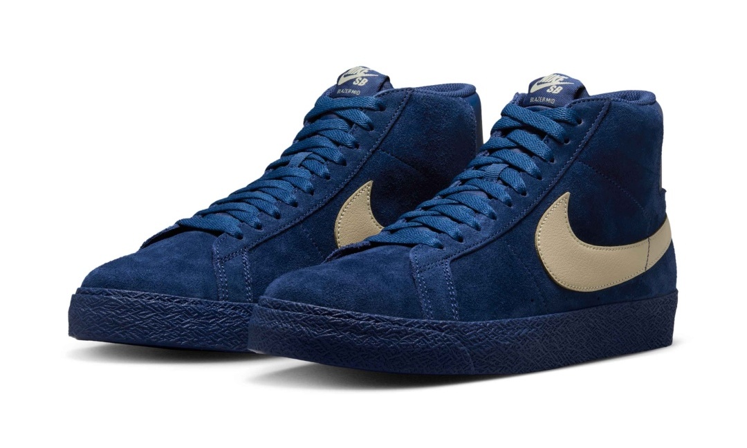 【2026年 発売】NIKE SB ZOOM BLAZER MID “Coastal Blue/Pale Yellow” (ナイキ ズーム ブレーザー ミッド “ブルー/イエロー”) [IO0667-400]