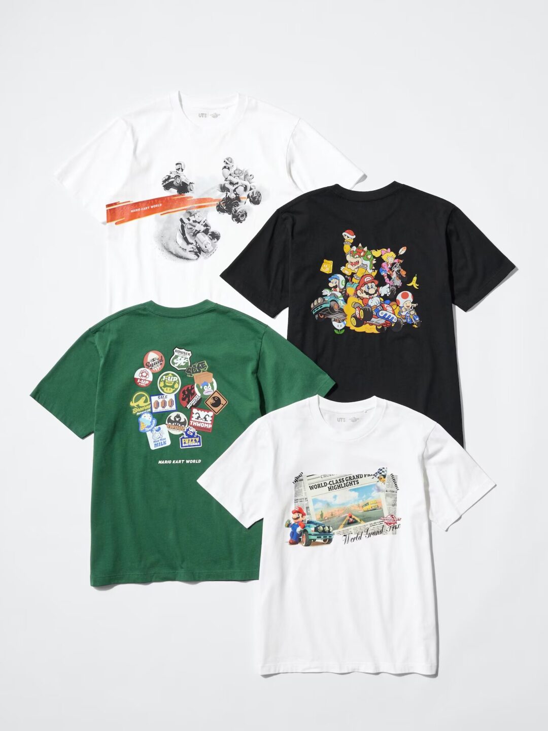 UNIQLO UT × マリオカート ワールド コラボが2026年 8月中旬 発売 (ユニクロ Mario Kart World)