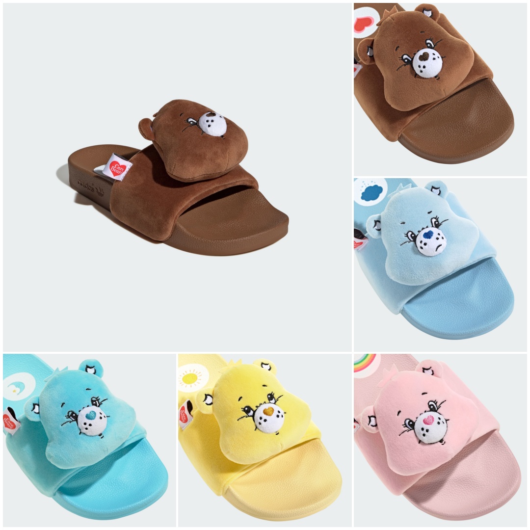 【2026年 発売予定】Care Bears x adidas Originals adilette Slide (ケアベア アディダス オリジナルス アディレッタ スライド サンダル) [KH9953/KH9954/KH9955/KH9956/KH9957]