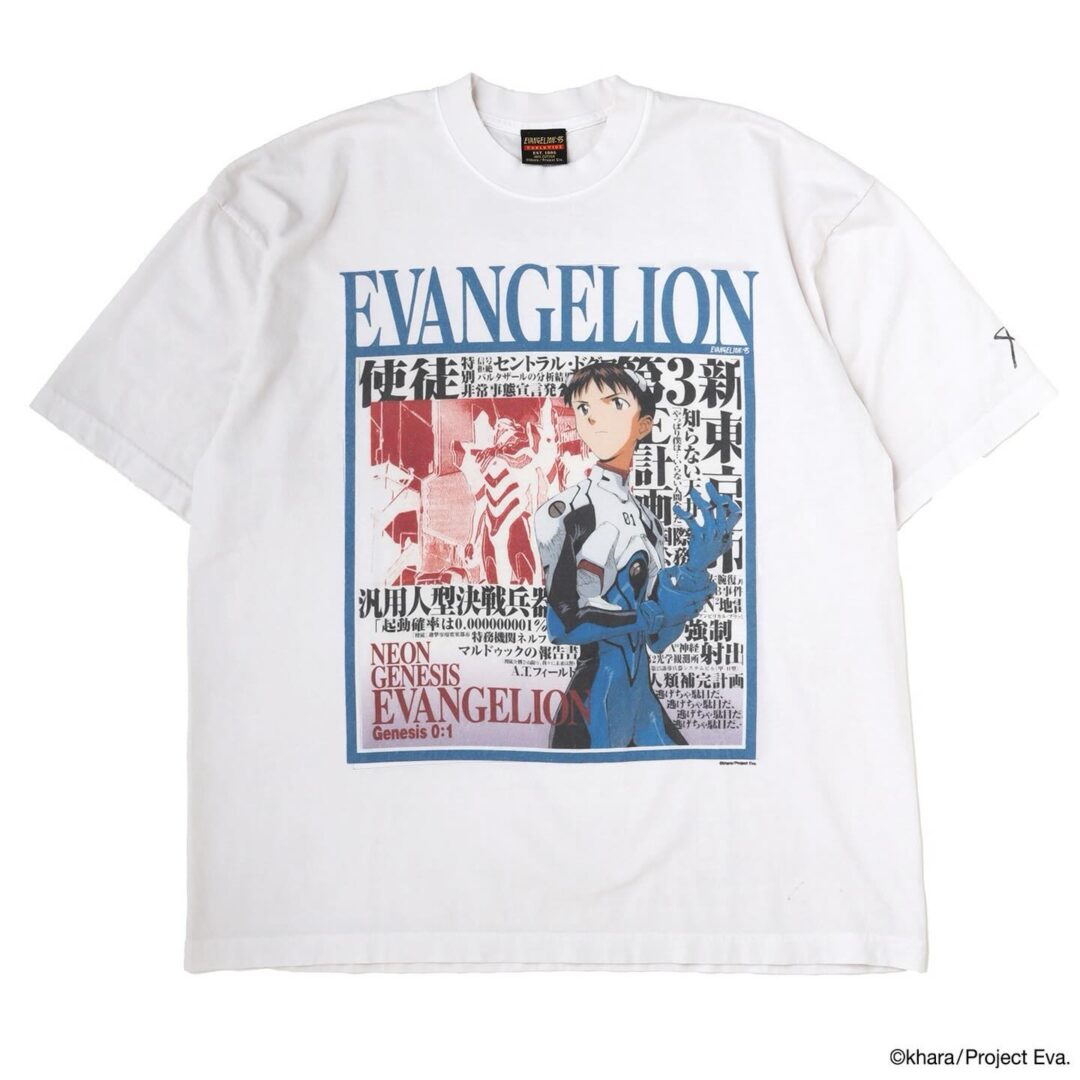 エヴァンゲリオンのアパレル新ブランド「EVANGELION:95 / エヴァンゲリオン キュウジュウゴ」の新作アイテムが発売 (Evangelion)