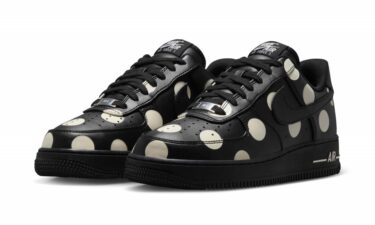 【2026年 発売予定】NIKE W AIR FORCE 1 LOW “Polka Dot/Black/White” (ナイキ エア フォース 1 ロー “ポルカドット/ブラック/ホワイト”) [IR8647-001]