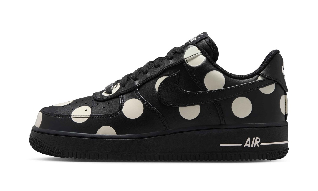 【2026年 発売予定】NIKE W AIR FORCE 1 LOW “Polka Dot/Black/White” (ナイキ エア フォース 1 ロー “ポルカドット/ブラック/ホワイト”) [IR8647-001]