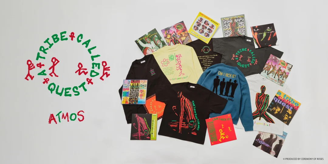 A Tribe Called Quest x atmos コラボアイテムが2026年 6/6 11:00~6/14 23:59 受注販売 (ア・トライブ・コールド・クエスト アトモス)
